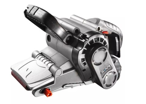 Szlifierka taśmowa 800W Graphite z pasem bezkońcowym 75 x 457 mm i walizką Szlifierka taśmowa 800W Graphite z pasem bezkońcowym 75 x 457 mm i walizką