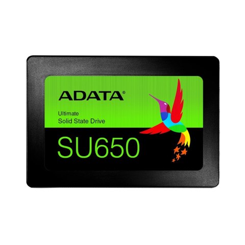 ADATA Dysk SSD Ultimate SU650 512GB 2.5"" S3 Retail ADATA Dysk SSD Ultimate SU650 512GB 2.5"" S3 Retail