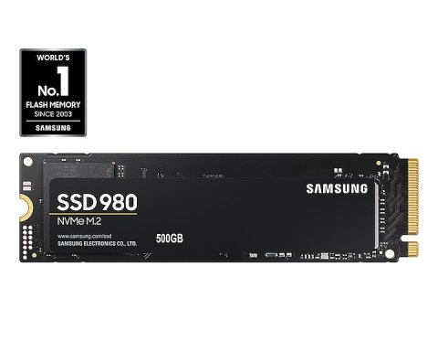 Dysk SSD Samsung 980 500 GB M.2 2280 PCI-E x4 Gen3 NVMe (MZ-V8V500BW) Dysk SSD Samsung 980 500 GB M.2 2280 PCI-E x4 Gen3 NVMe (MZ-V8V500BW)