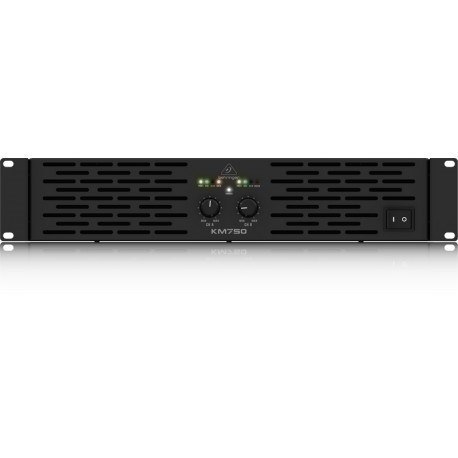 Behringer KM750 wzmacniacz audio 2.1 kan. Czarny Behringer KM750 wzmacniacz audio 2.1 kan. Czarny