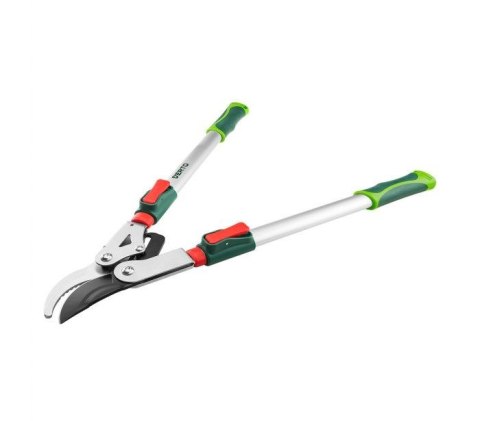 Sekator do gałęzi teleskopowy 670 mm, średnica cięcia 45 mm, uchwyty aluminiowe Verto Sekator do gałęzi teleskopowy 670 mm, średnica cięcia 45 mm, uchwyty aluminiowe Verto