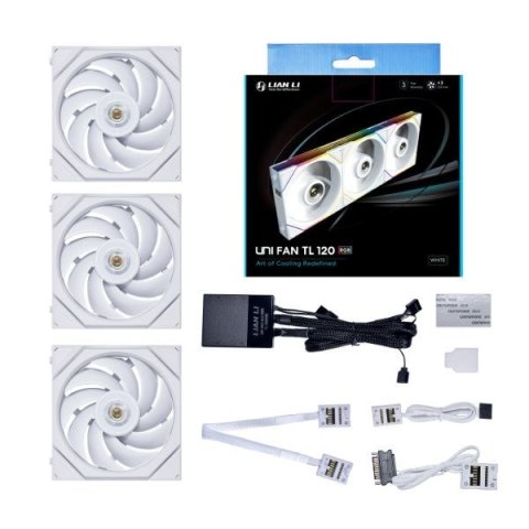 Lian Li UNI FAN TL Wentylator 12 cm Biały Lian Li UNI FAN TL Wentylator 12 cm Biały