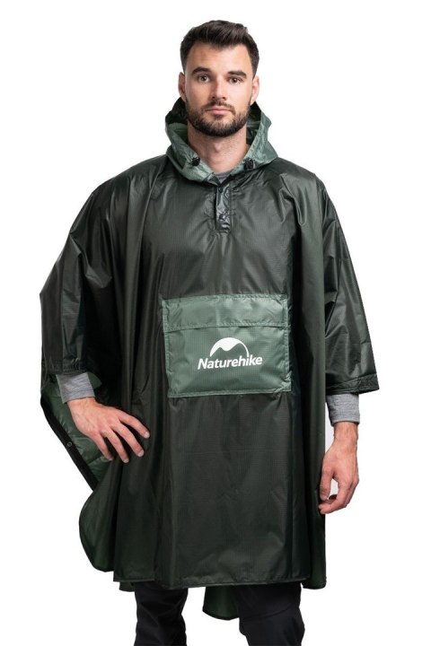 Peleryna color matching raincoat cnh23rg001-army green NATUREHIKE Peleryna color matching raincoat cnh23rg001-army green NATUREHIKE