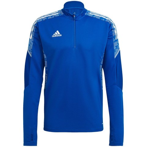 Bluza męska adidas Condivo 21 Training Top Primeblue niebieska GE5421 Bluza męska adidas Condivo 21 Training Top Primeblue niebieska GE5421