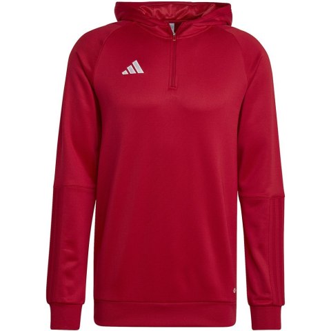 Bluza męska adidas Tiro 23 Competition Hoodie czerwona HK8055 Bluza męska adidas Tiro 23 Competition Hoodie czerwona HK8055