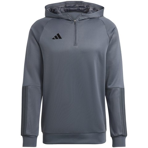Bluza męska adidas Tiro 23 Competition Hoodie szara HU1347 Bluza męska adidas Tiro 23 Competition Hoodie szara HU1347