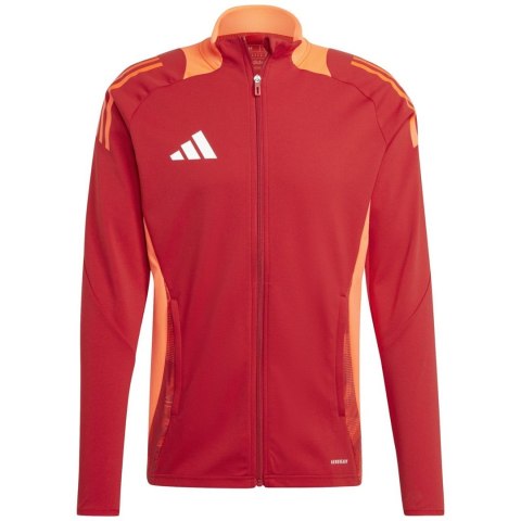 Bluza męska adidas Tiro 24 Competition czerwono-pomarańczowa IP1875 Bluza męska adidas Tiro 24 Competition czerwono-pomarańczowa IP1875