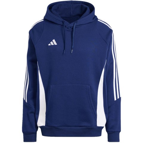 Bluza męska adidas Tiro 24 Sweat Hooded niebieska IR7546 Bluza męska adidas Tiro 24 Sweat Hooded niebieska IR7546