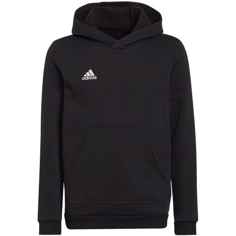 Bluza dla dzieci adidas Entrada 22 Hoody czarna H57516 140cm Bluza dla dzieci adidas Entrada 22 Hoody czarna H57516 140cm