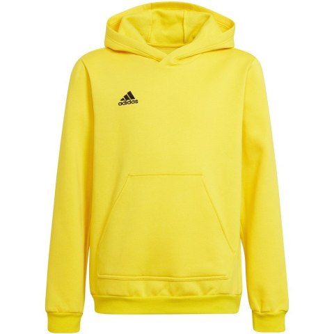 Bluza dla dzieci adidas Entrada 22 Hoody żółta HI2142 140cm Bluza dla dzieci adidas Entrada 22 Hoody żółta HI2142 140cm
