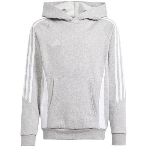 Bluza dla dzieci adidas Tiro 24 Hooded Sweat szara IR7505 152cm Bluza dla dzieci adidas Tiro 24 Hooded Sweat szara IR7505 152cm