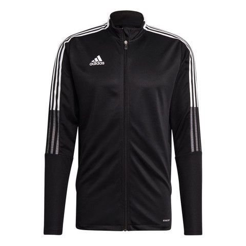 Bluza męska adidas Tiro 21 Track czarna GM7319 2XL Bluza męska adidas Tiro 21 Track czarna GM7319 2XL