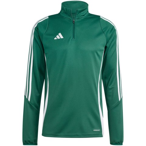 Bluza męska adidas Tiro 24 Training Top zielono-biała IS1040 S Bluza męska adidas Tiro 24 Training Top zielono-biała IS1040 S