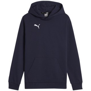 Bluza dla dzieci Puma Team Goal Casuals Hoddy granatowa 658619 06 152cm
