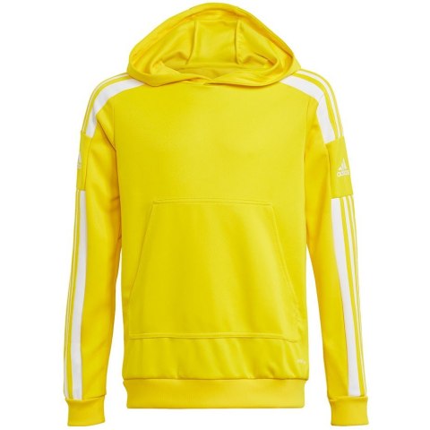 Bluza dla dzieci adidas Squadra 21 Hoody Youth żółta GP6431 116cm Bluza dla dzieci adidas Squadra 21 Hoody Youth żółta GP6431 116cm