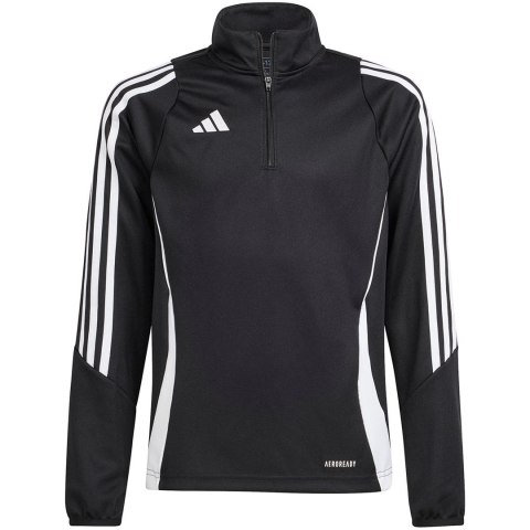 Bluza dla dzieci adidas Tiro 24 Training Top czarna IJ9952 140cm Bluza dla dzieci adidas Tiro 24 Training Top czarna IJ9952 140cm