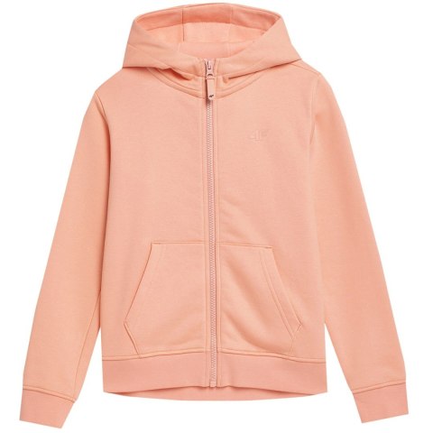 Bluza dla dziewczynki 4F pudrowy koral 4FJSS23TSWSF216 65S 164cm Bluza dla dziewczynki 4F pudrowy koral 4FJSS23TSWSF216 65S 164cm