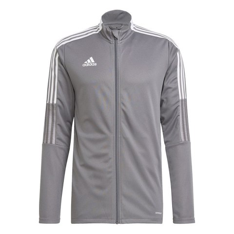 Bluza męska adidas Tiro 21 Track szara GM7306 S Bluza męska adidas Tiro 21 Track szara GM7306 S