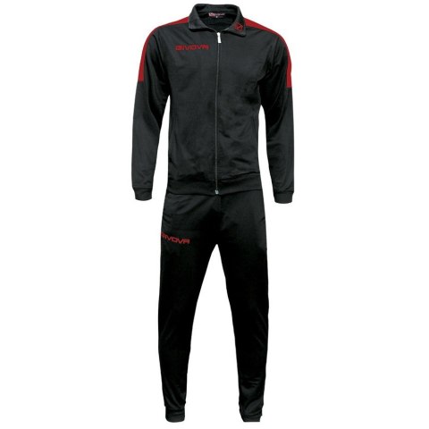 Dres Givova Tuta Revolution czarno-czerwony TR033 1012 2XS Dres Givova Tuta Revolution czarno-czerwony TR033 1012 2XS