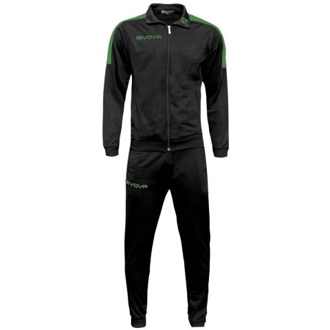 Dres Givova Tuta Revolution czarno-zielony TR033 1013 M Dres Givova Tuta Revolution czarno-zielony TR033 1013 M