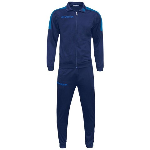 Dres Givova Tuta Revolution granatowo-niebieski TR033 0402 XS Dres Givova Tuta Revolution granatowo-niebieski TR033 0402 XS