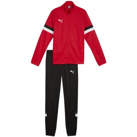 Dres dla dzieci Puma Team Rise czerwono-czarny 658655 01 128cm Dres dla dzieci Puma Team Rise czerwono-czarny 658655 01 128cm