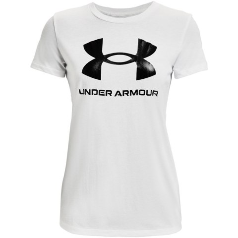Koszulka damska Under Armour Live Sportstyle Graphic biała SSC 1356305 102 XL Koszulka damska Under Armour Live Sportstyle Graphic biała SSC 1356305 102 XL