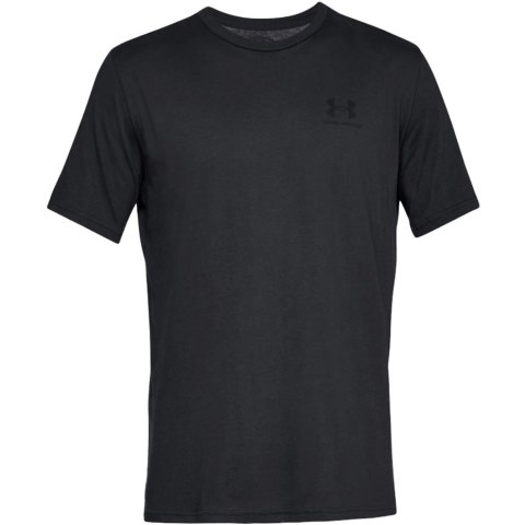 Koszulka męska Under Armour Sportstyle Left Chest SS czarna 1326799 001 S Koszulka męska Under Armour Sportstyle Left Chest SS czarna 1326799 001 S