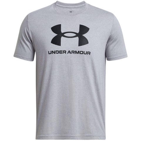 Koszulka męska Under Armour Sportstyle Logo szara 1382911 035 M Koszulka męska Under Armour Sportstyle Logo szara 1382911 035 M