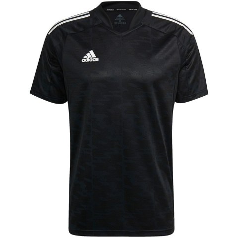 Koszulka męska adidas Condivo 21 JSY czarna GJ6790 M Koszulka męska adidas Condivo 21 JSY czarna GJ6790 M