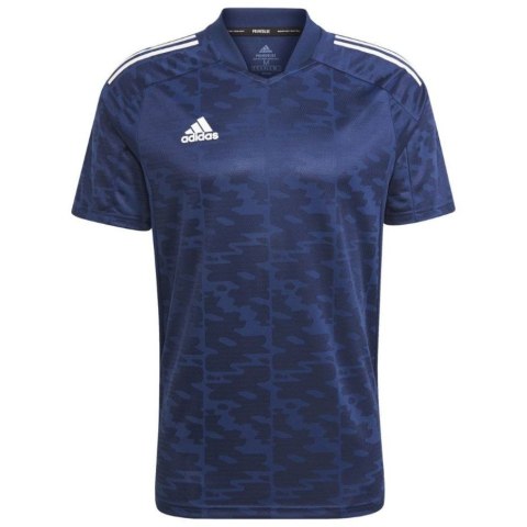 Koszulka męska adidas Condivo 21 Jersey Primeblue granatowa GJ6801 S Koszulka męska adidas Condivo 21 Jersey Primeblue granatowa GJ6801 S