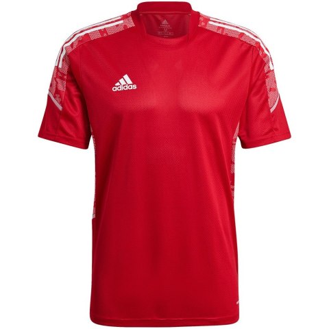 Koszulka męska adidas Condivo 21 Training Jersey Primeblue czerwona GH7166 M Koszulka męska adidas Condivo 21 Training Jersey Primeblue czerwona GH7166 M