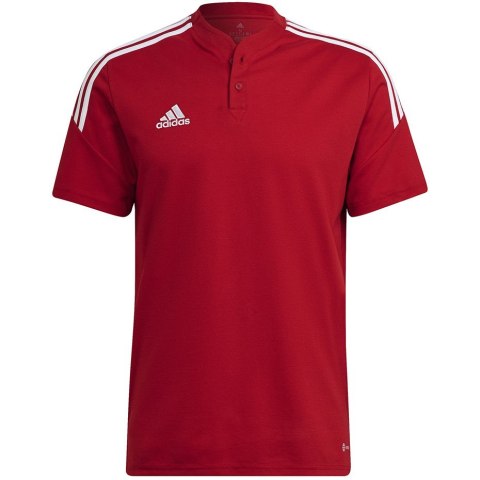 Koszulka męska adidas Condivo 22 Polo czerwona H44107 S Koszulka męska adidas Condivo 22 Polo czerwona H44107 S