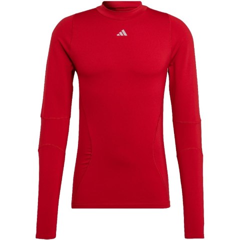 Koszulka męska adidas Techfit COLD.RDY Long Sleeve czerwona HP0572 M Koszulka męska adidas Techfit COLD.RDY Long Sleeve czerwona HP0572 M