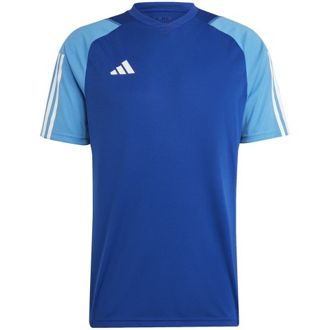 Koszulka męska adidas Tiro 23 Competition Jersey niebieska HU1296 S Koszulka męska adidas Tiro 23 Competition Jersey niebieska HU1296 S