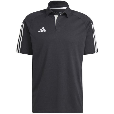 Koszulka męska adidas Tiro 23 Competition Polo czarna HK8051 XL Koszulka męska adidas Tiro 23 Competition Polo czarna HK8051 XL