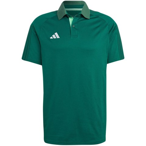 Koszulka męska adidas Tiro 23 Competition Polo zielona HU1345 L Koszulka męska adidas Tiro 23 Competition Polo zielona HU1345 L