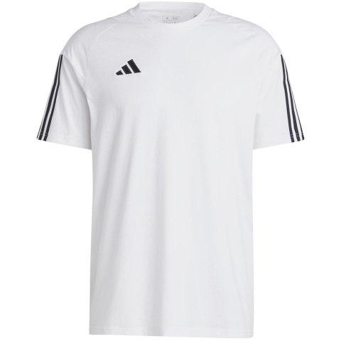 Koszulka męska adidas Tiro 23 Competition Tee biała IC4574 S Koszulka męska adidas Tiro 23 Competition Tee biała IC4574 S