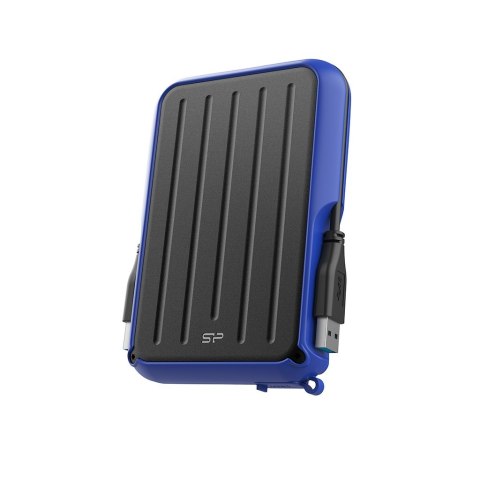 Dysk zewnętrzny Silicon Power Armor A66 4TB 2,5" USB 3.2 IPX4 Blue Dysk zewnętrzny Silicon Power Armor A66 4TB 2,5" USB 3.2 IPX4 Blue