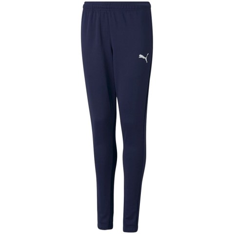 Spodnie dla dzieci Puma teamRISE Poly Training Pants Jr granatowe 657391 06 152cm Spodnie dla dzieci Puma teamRISE Poly Training Pants Jr granatowe 657391 06 152cm
