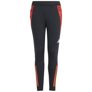 Spodnie dla dzieci adidas Tiro 24 Competition Training czarno-pomarańczowe IS1638 140cm
