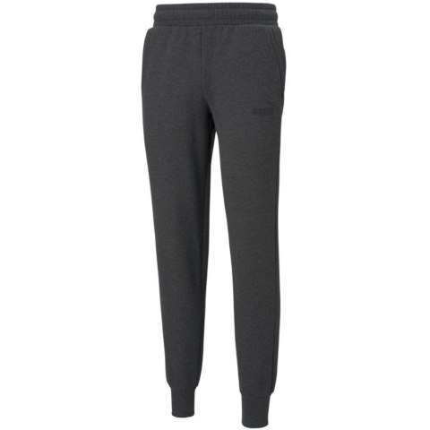 Spodnie męskie Puma ESS Logo Pants FL ciemnoszare 586714 07 S Spodnie męskie Puma ESS Logo Pants FL ciemnoszare 586714 07 S