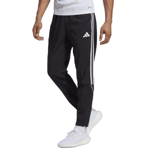 Spodnie męskie adidas Tiro 23 League Woven czarne IB5012 M Spodnie męskie adidas Tiro 23 League Woven czarne IB5012 M