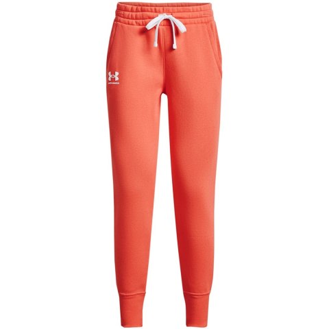 Spodnie damskie Under Armour Rival Fleece pomarańczowe 1356416 877 XL Spodnie damskie Under Armour Rival Fleece pomarańczowe 1356416 877 XL