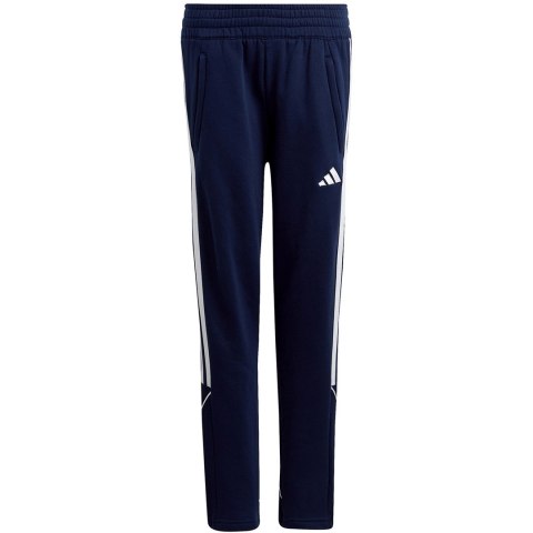 Spodnie dla dzieci adidas Tiro 23 League Sweat granatowe HS3615 116cm Spodnie dla dzieci adidas Tiro 23 League Sweat granatowe HS3615 116cm