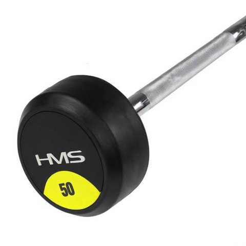 Sztanga/gryf stały gumowany 50 kg HMS GSG50 Sztanga/gryf stały gumowany 50 kg HMS GSG50