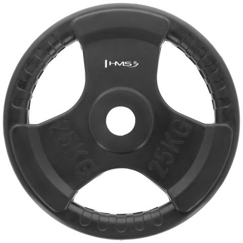 TALERZ OLIMPIJSKI OGUMOWANY 25 KG HMS TOK25 TALERZ OLIMPIJSKI OGUMOWANY 25 KG HMS TOK25