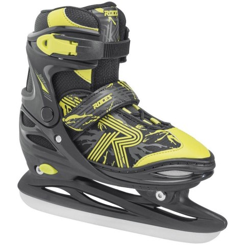 Łyżwy Roces Jokey Ice 3.0 Boy czarno-limonkowe 450707 02 30-33 Łyżwy Roces Jokey Ice 3.0 Boy czarno-limonkowe 450707 02 30-33