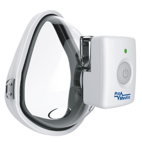 Przenośny / podręczny bezprzewodowy inhalator nebulizator Promedix, zestaw, maski, PR-840 Przenośny / podręczny bezprzewodowy inhalator nebulizator Promedix, zestaw, maski, PR-840