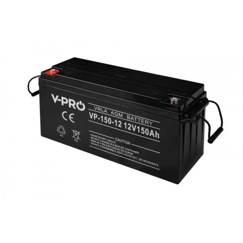 Akumulator VOLT POLSKA AGM VPRO 12V 150Ah VRLA Bezobsługowy Akumulator VOLT POLSKA AGM VPRO 12V 150Ah VRLA Bezobsługowy